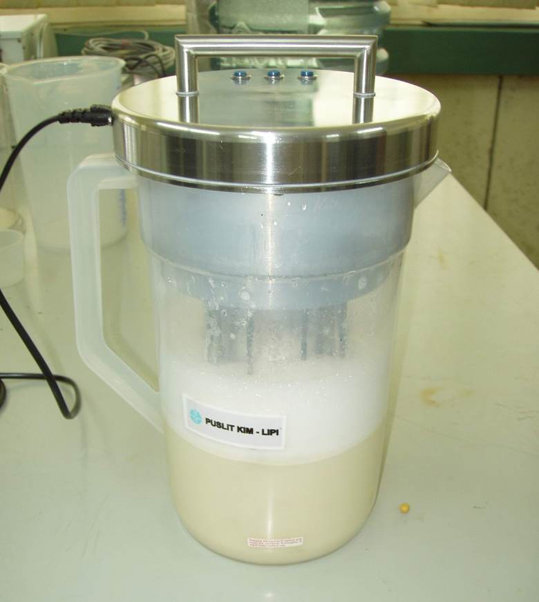 Hasil Pembuatan Susu Kedelai